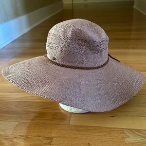 Scala Mauve Pink Floppy Sun Hat Womens